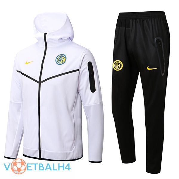 Inter Milan trainingspak Hoodie wit 2022/2023