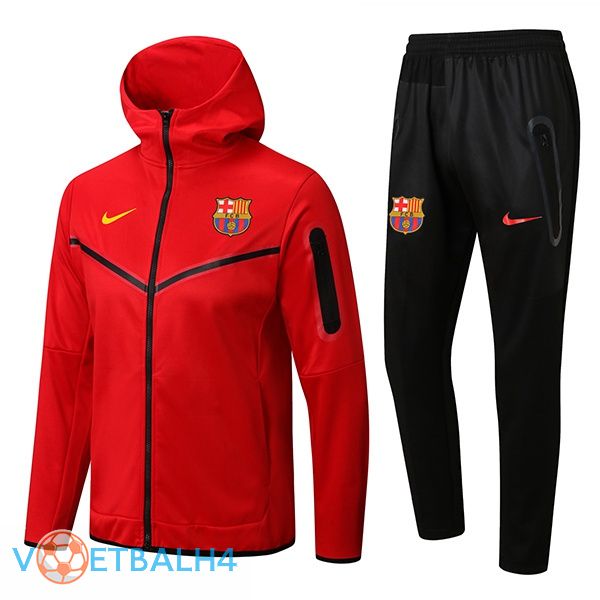 FC Barcelona trainingspak Hoodie rood 2022/2023