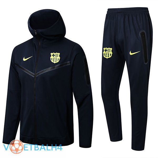 FC Barcelona trainingspak Hoodie blauw koninklijk 2022/2023