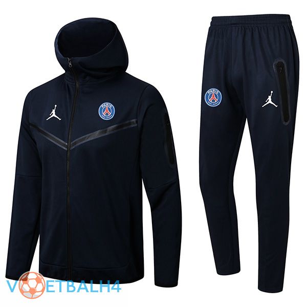 JORDAN Paris PSG trainingspak Hoodie blauw koninklijk 2022/2023