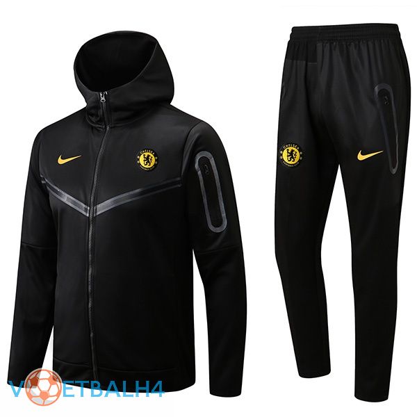 FC Chelsea trainingspak Hoodie zwart 2022/2023