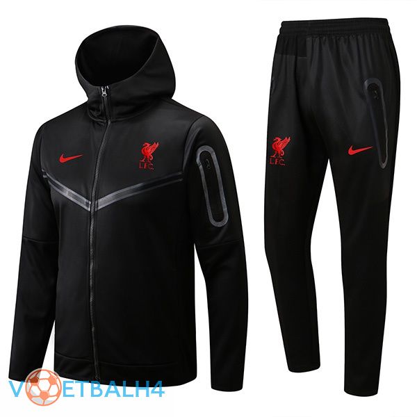 FC Liverpool trainingspak Hoodie zwart 2022/2023