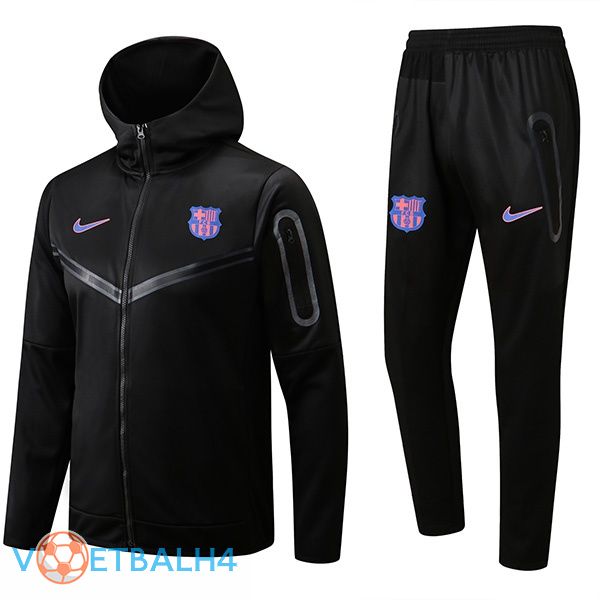 FC Barcelona trainingspak Hoodie zwart 2022/2023