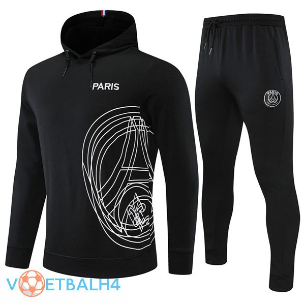 JORDAN Paris PSG trainingspak Hoodie zwart 2022/2023