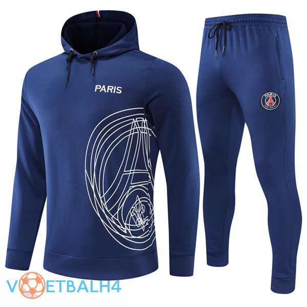 JORDAN Paris PSG trainingspak Hoodie blauw koninklijk 2022/2023