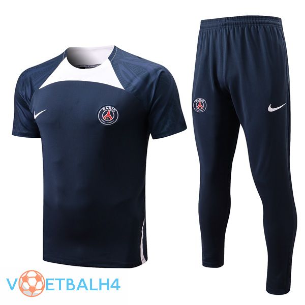 Paris PSG Training T Shirt + broek zwart 2022/2023