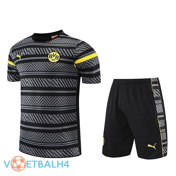 FC Chelsea Training T Shirt + korte broek zwart 2022/2023