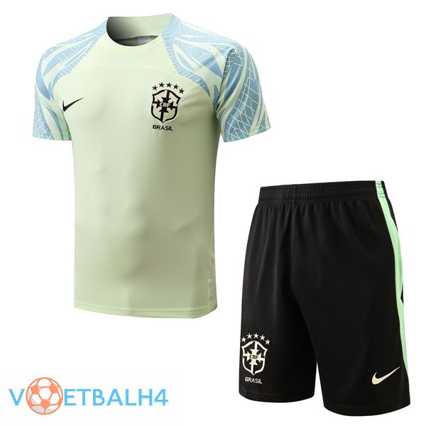 Portugal Training T Shirt + korte broek groente 2022/2023