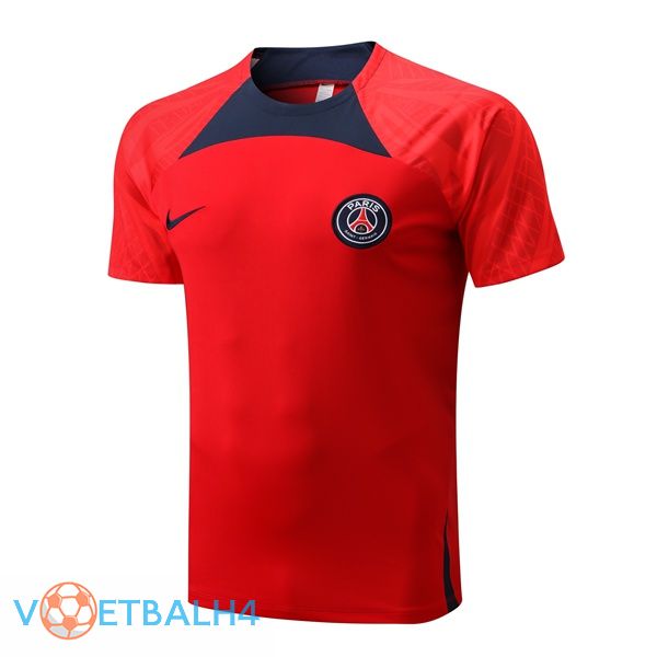 Paris PSG Training T Shirt rood 2022/2023