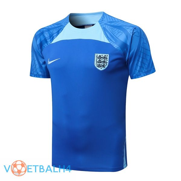 Engeland Training T-Shirts blauw 2022-2023