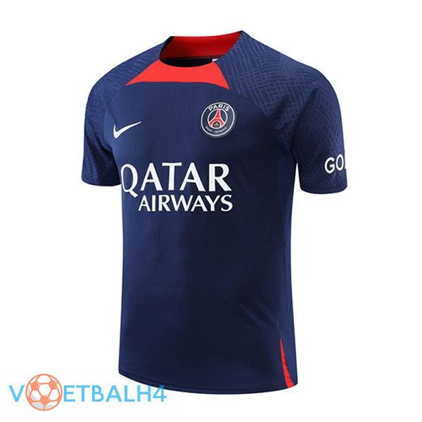 Paris PSG Training T Shirt blauw 2022/2023