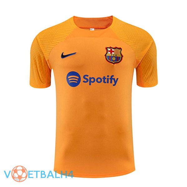 FC Barcelona Training T Shirt oranje 2022/2023