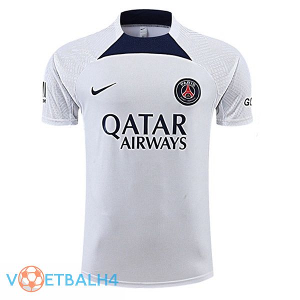 Paris PSG Training T Shirt wit 2022-2023