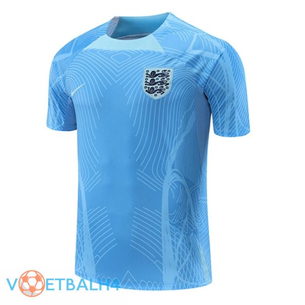 Engeland Training T Shirt blauw 2022/2023