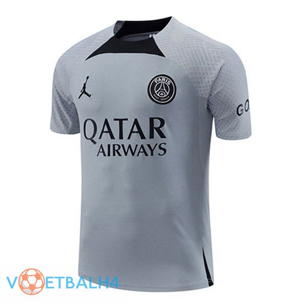 Paris PSG Training T Shirt grijs 2022/2023