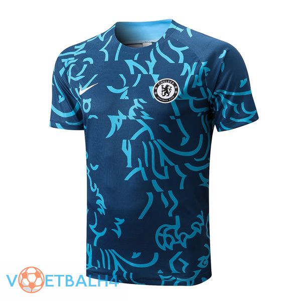 FC Chelsea Training T Shirt blauw 2022/2023