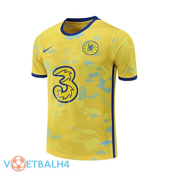 FC Chelsea Training T Shirt geel 2022/2023