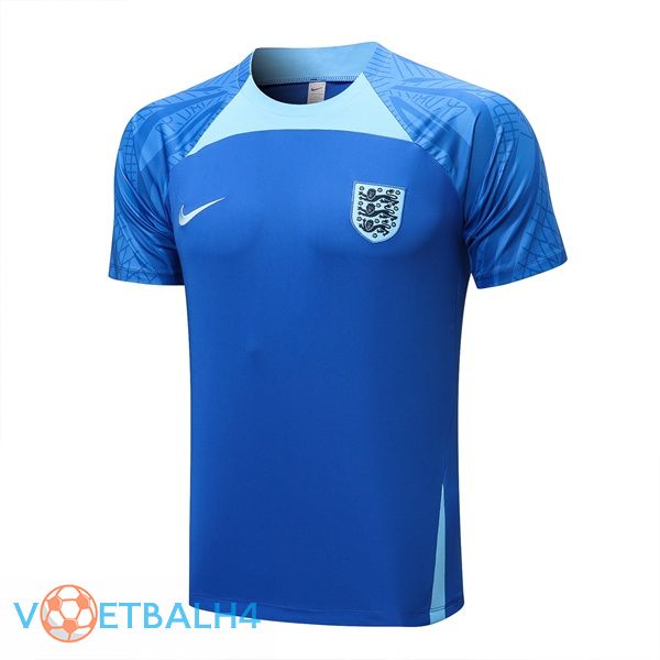 Engeland Training T Shirt blauw 2022/2023