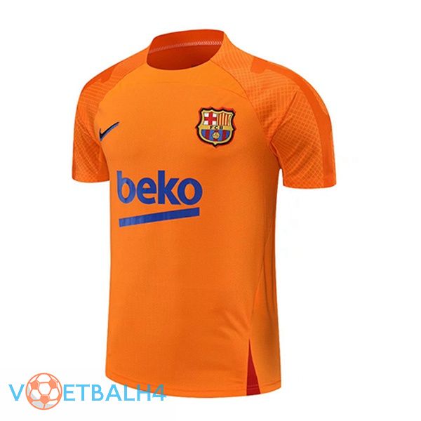 FC Barcelona Training T Shirt oranje 2022/2023