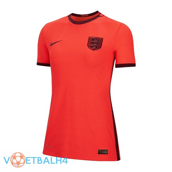 Engeland Dames jersey uit rood UEFA Euro 2022 Women's beker