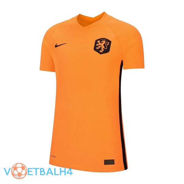 Nederland jersey Dames thuis geel UEFA Euro 2022 Women's beker