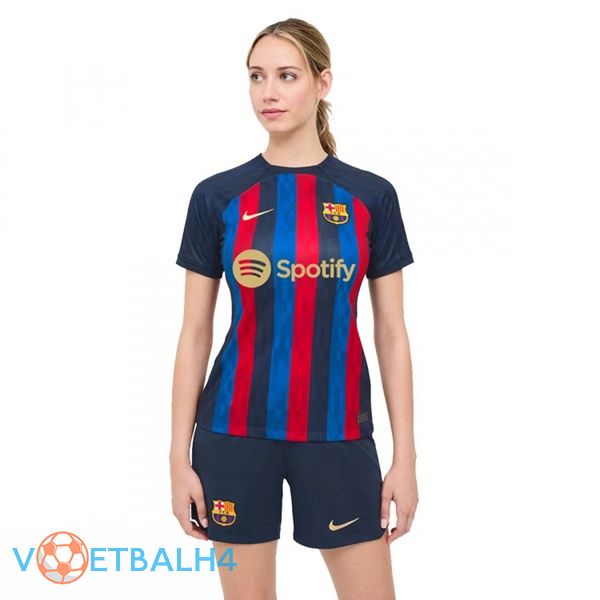 FC Barcelona jersey Dames thuis rood blauw 2022/2023