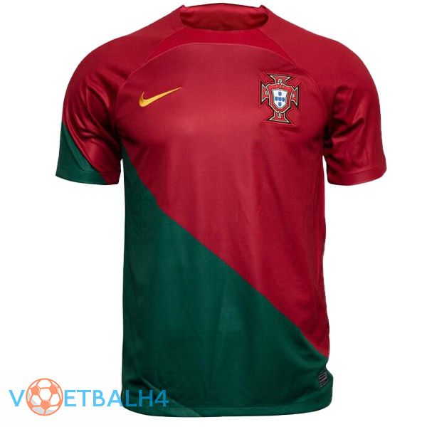 Portugal Women voetbal jerseys thuis rood groente 2022-2023