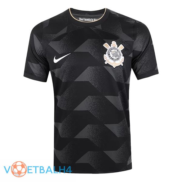 Corinthians jersey uit zwart 2022/2023