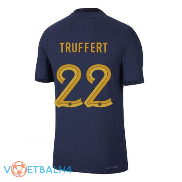 Frankrijk (TRUFFERT 22) voetbal jerseys thuis blauw koninklijk wereldbeker 2022