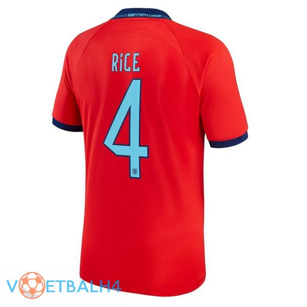 Engeland (RICE 4) voetbal jerseys uit rood wereldbeker 2022