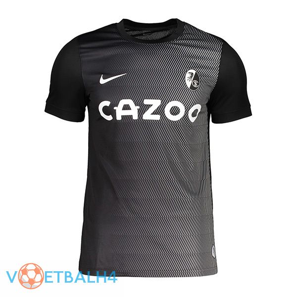 SC Fribourg voetbal jersey uit zwart 2022/2023