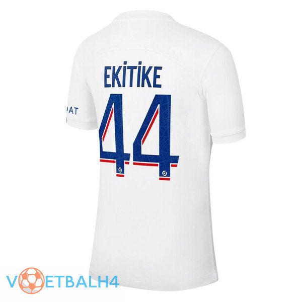 Paris PSG (EKITIKE 44) voetbal jerseys derde wit 2022-2023