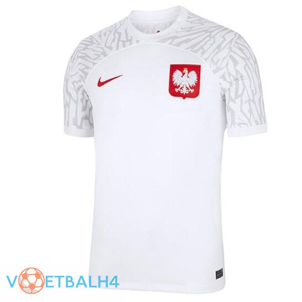 Poland voetbal jerseys thuis wit 2022-2023