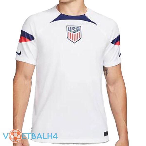 USA voetbal jerseys thuis wit 2022-2023