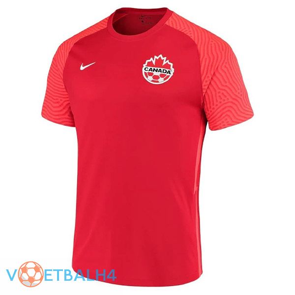 Canada voetbal jerseys thuis rood 2022-2023