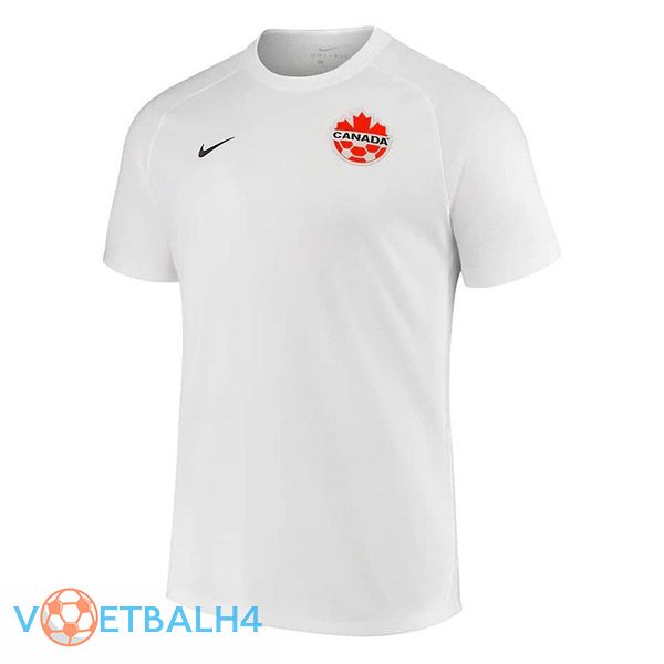 Canada voetbal jerseys uit wit 2022-2023