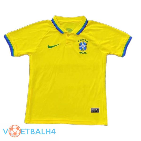 Brazilië jersey thuis geel versie lek 2022/2023