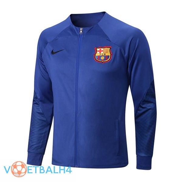 FC Barcelona trainingsjack blauw 2022-2023