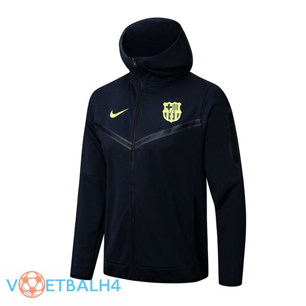 FC Barcelona trainingsjack Hoodie blauw koninklijk 2022/2023