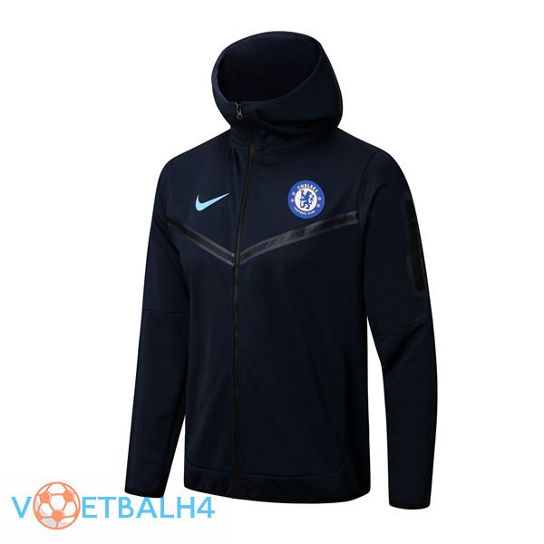 FC Chelsea trainingsjack Hoodie blauw koninklijk 2022/2023