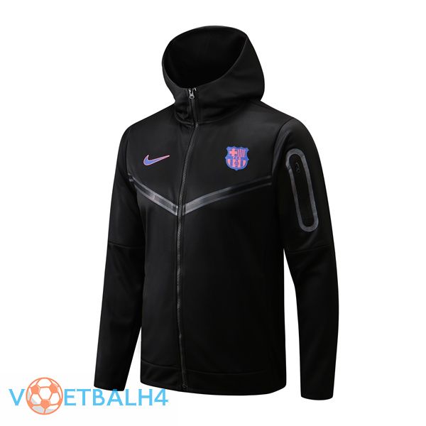 FC Barcelona trainingsjack Hoodie zwart 2022/2023