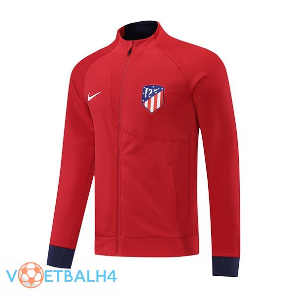 Atletico Madrid trainingsjack rood 2022-2023