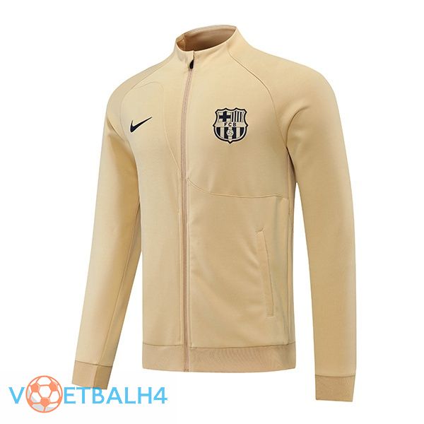 FC Barcelona Trainingsjacke geel 2022/2023