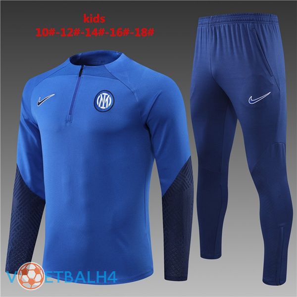 Inter Milan kinderen trainingspak blauw 2022/2023