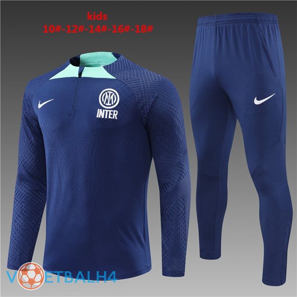 Inter Milan kinderen trainingspak blauw 2022/2023