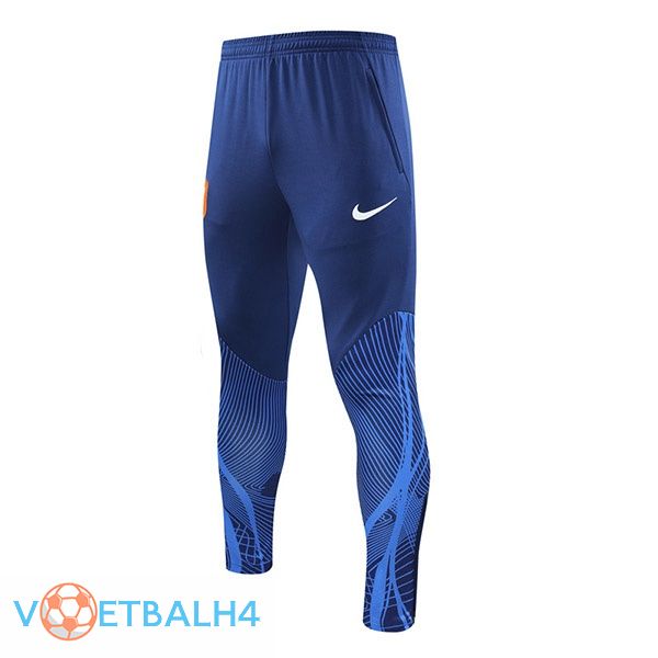 Nederland Training broek blauw 2022-2023