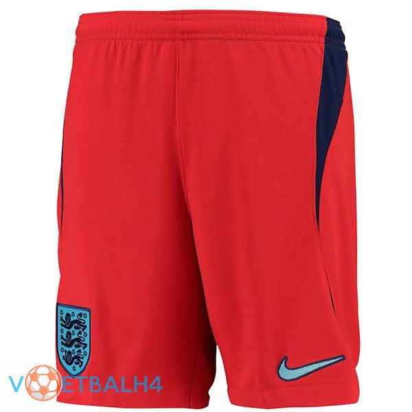 Engeland uit voetbal korte broek rood 2022-2023