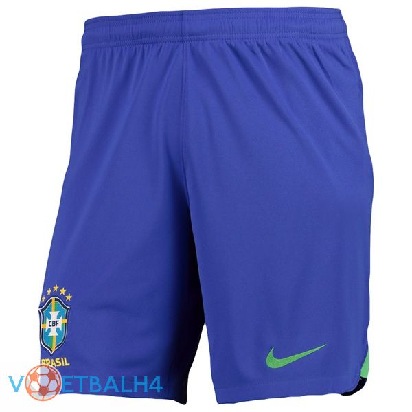 Brazilië thuis voetbal korte broek blauw 2022-2023