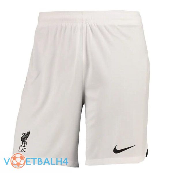 FC Liverpool voetbal korte broek uit wit 2022/2023