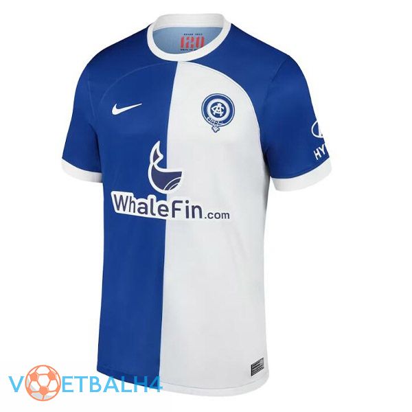 Atletico Madrid voetbal jersey 120th jubileum editie blauw wit 2022/2023